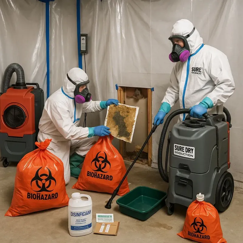 Contaminated Water Handling Protocols process in White Pine, TN