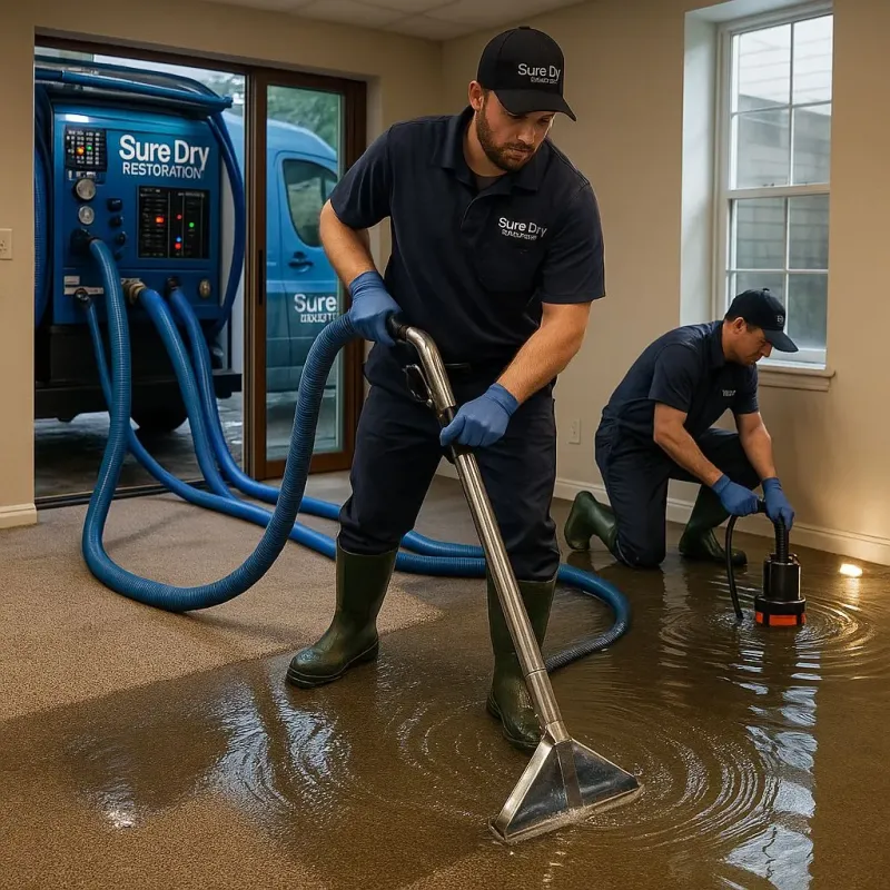 Water Extraction and Removal process in White Pine, TN